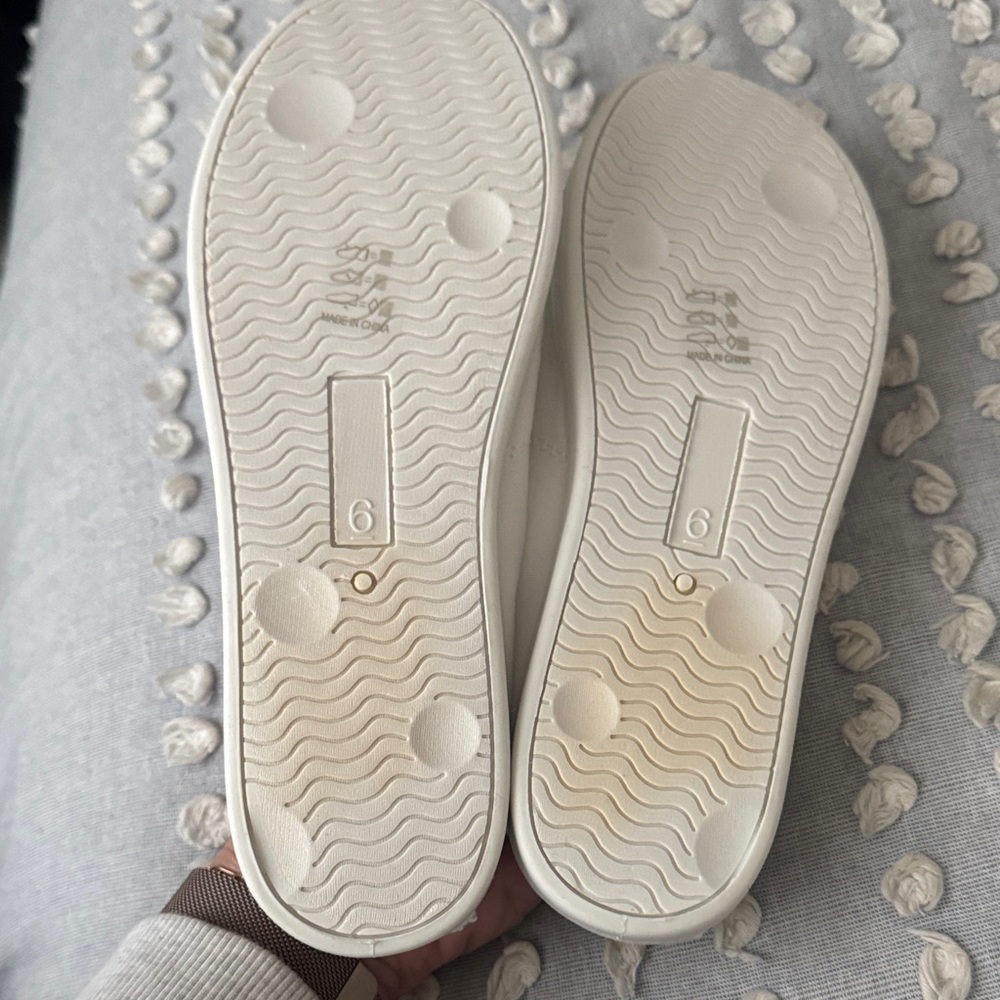 Kids White Sneakers - Picture 3 of 5